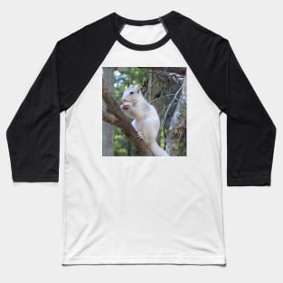 White Squirrel Baseball T-Shirt